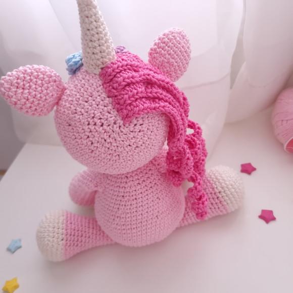 Unicórnio Amigurumi