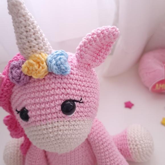 Unicórnio Amigurumi