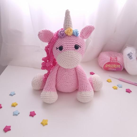 Unicórnio Amigurumi