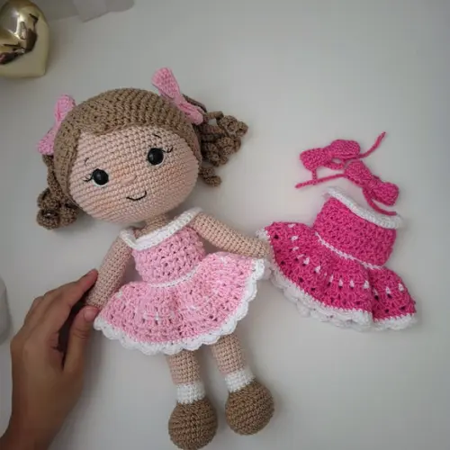 Boneca Amigurumi