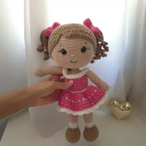 Boneca Amigurumi