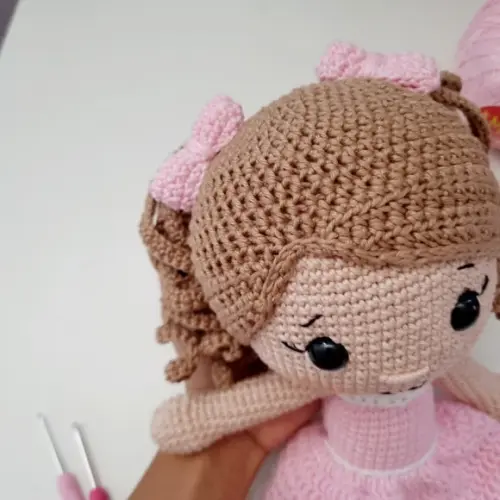 Boneca Meggie Amigurumi