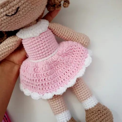 Boneca Meggie Amigurumi