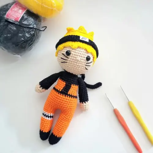 Boneco Naruto Amigurumi