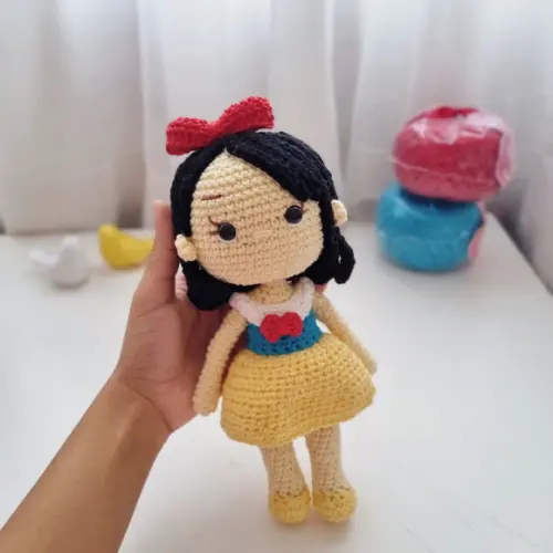 Branca de Neve Amigurumi