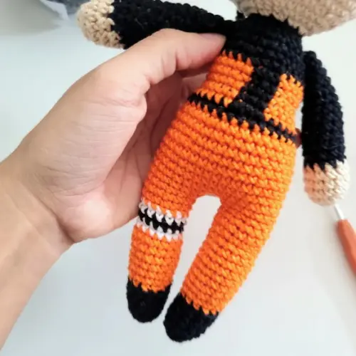 Boneco Naruto Amigurumi