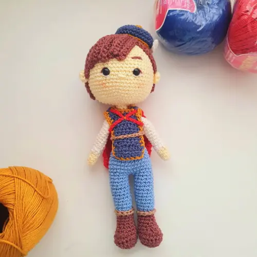 Branca de Neve e Seu Principe Amigurumi