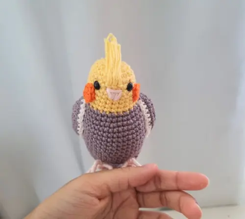 Calopsita Amigurumi