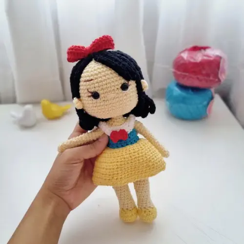 Branca de Neve Amigurumi