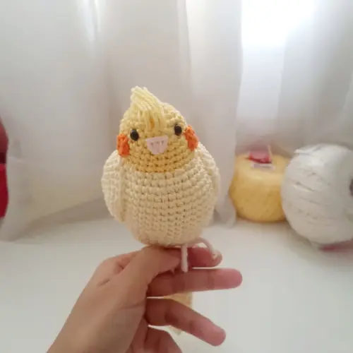 Calopsita Amigurumi