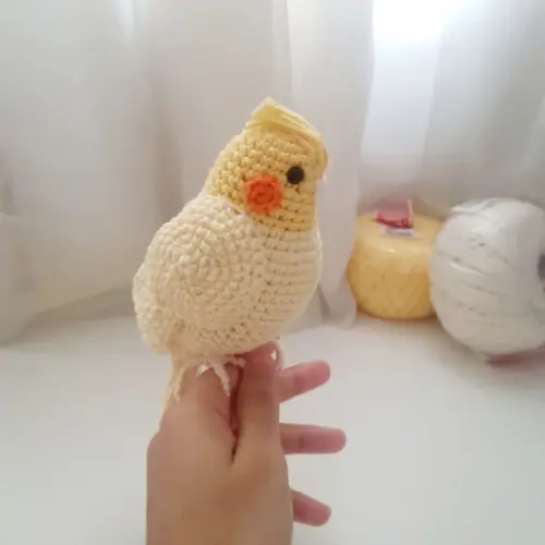 Calopsita Amigurumi