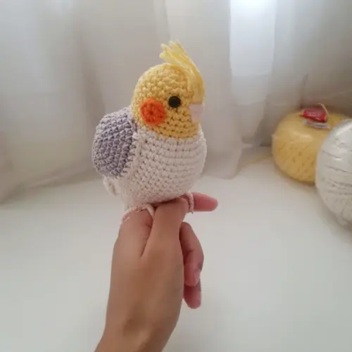Calopsita Amigurumi