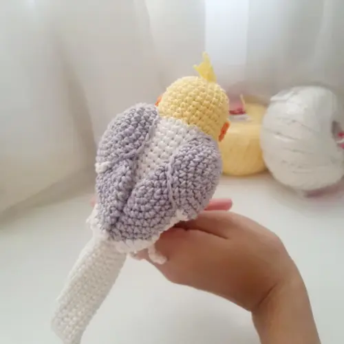 Calopsita Amigurumi