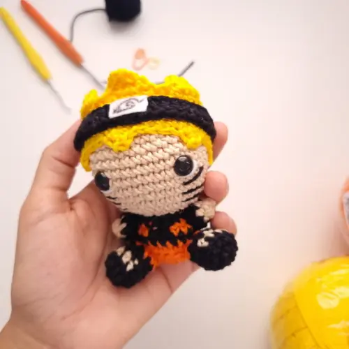 Chaveiro Naruto Amigurumi