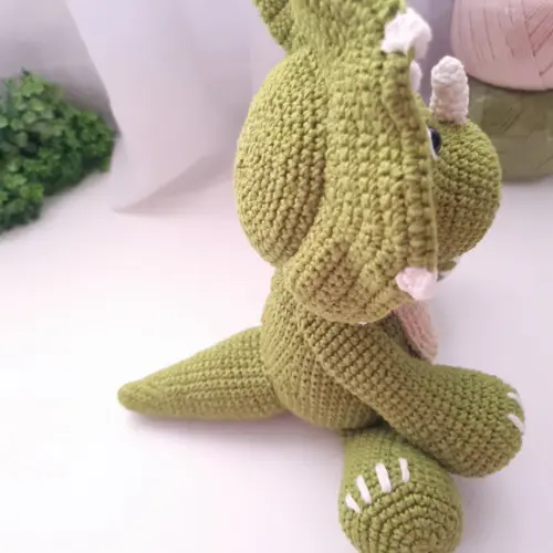 Dinossauro Amigurumi