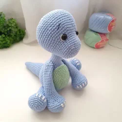 Dinossauro Amigurumi