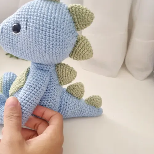 Dinossauro Amigurumi