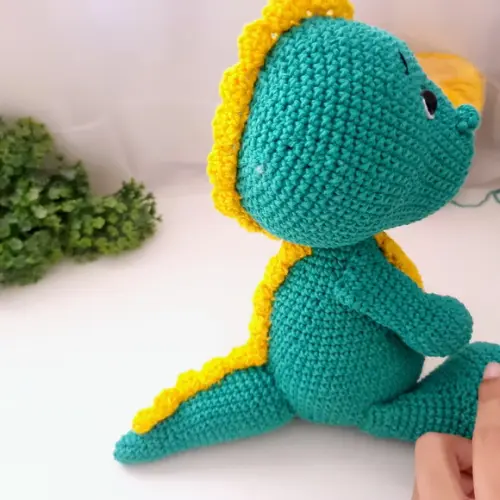 Dinossauro Amigurumi