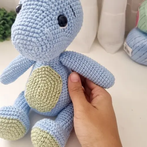 Dinossauro Amigurumi