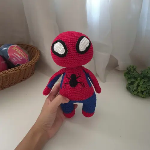 Homem Aranha Amigurumi