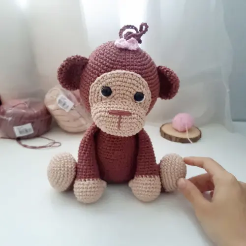 Macaco Amigurumi