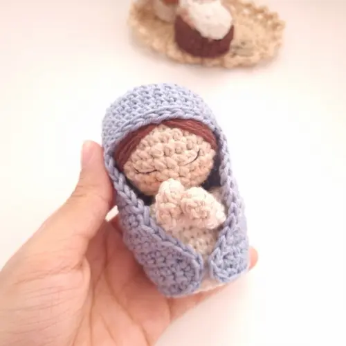 Mini Presépio Amigurumi