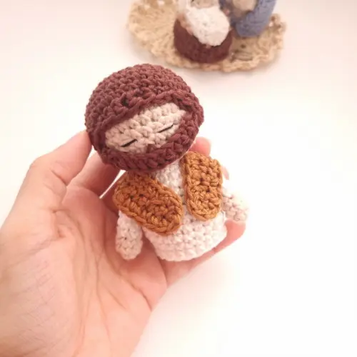 Mini Presépio Amigurumi