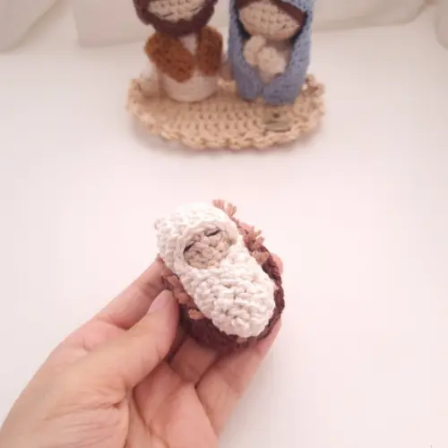 Mini Presépio Amigurumi