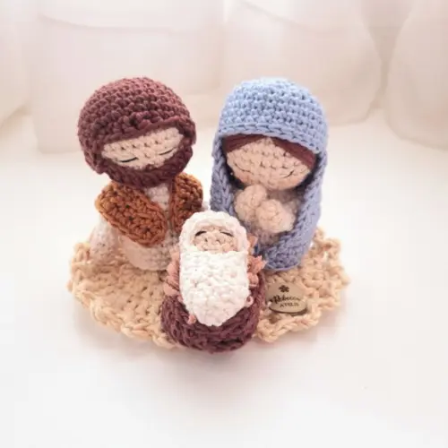 Mini Presépio Amigurumi