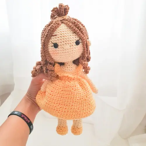 Princesa Bela Amigurumi