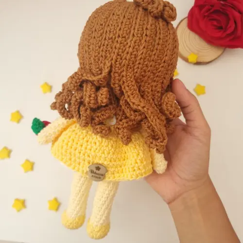 Princesa Bela Amigurumi