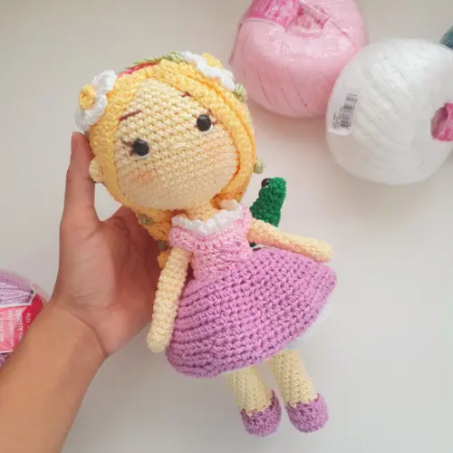 Rapunzel e Flyn Rider Amigurumi