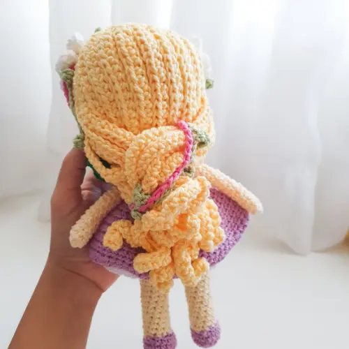Rapunzel Enrolados Amigurumi