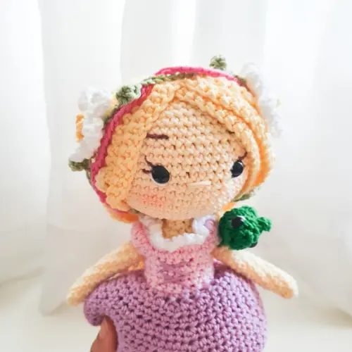 Rapunzel Enrolados Amigurumi