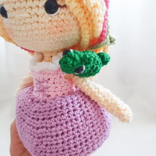 Rapunzel Enrolados Amigurumi