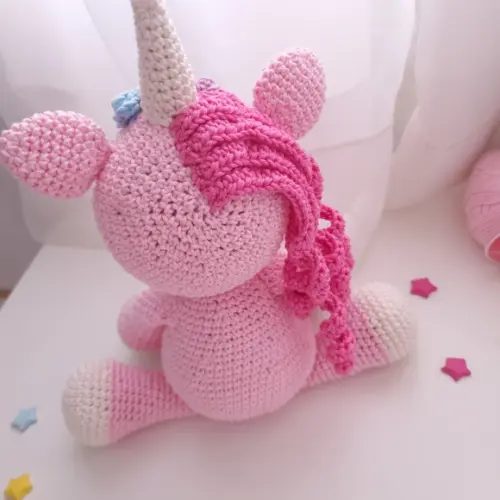 Unicórnio Amigurumi