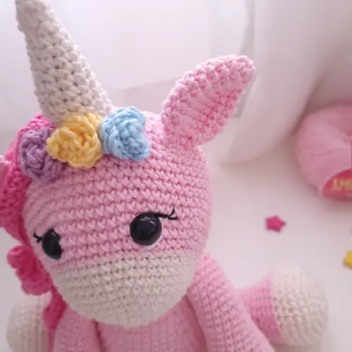 Unicórnio Amigurumi