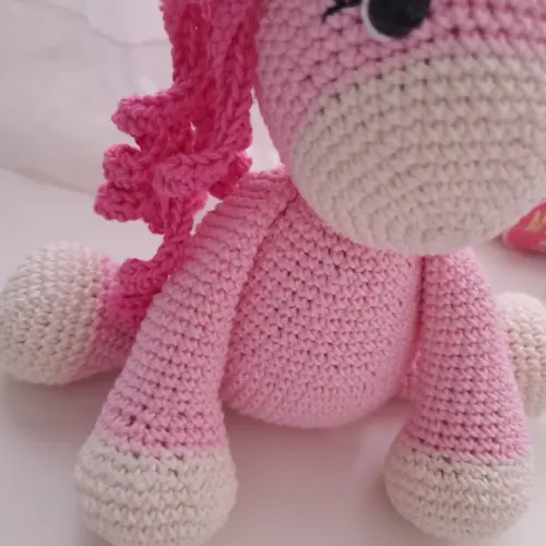 Unicórnio Amigurumi