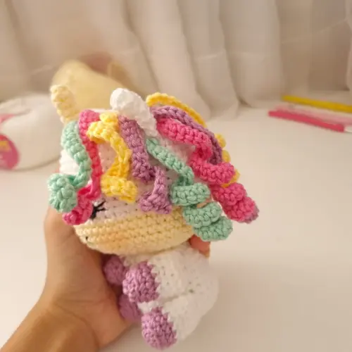 Unicórnio Amigurumi