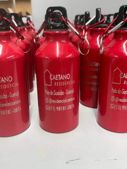 10 Garrafas Inox Personalizadas 420 ml