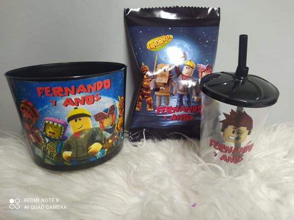 25 Kits Cinema com Salgadinho