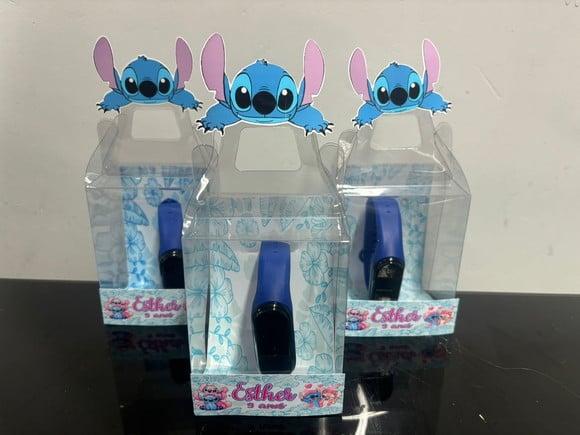 Caixa Acetato Personalizada com Relógio Digital
