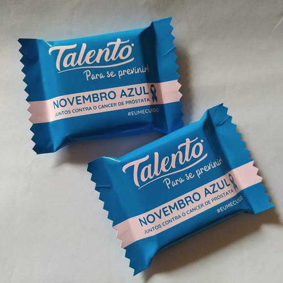 Chocolate Talento Lembrancinha Novembro Azul