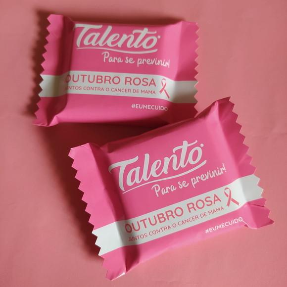 Chocolate Talento Lembrancinha Outubro Rosa