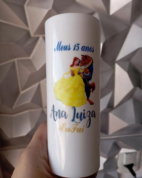 Copo Long Drink a Bela e a Fera
