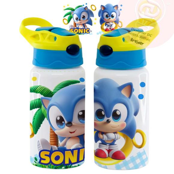 Garrafa Infantil Personalizada com Bico Sonic