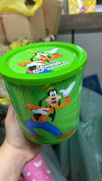 Kit 10 Pote Tipo ninho Disney