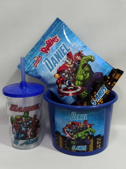 Kit Cinema Vingadores Herois