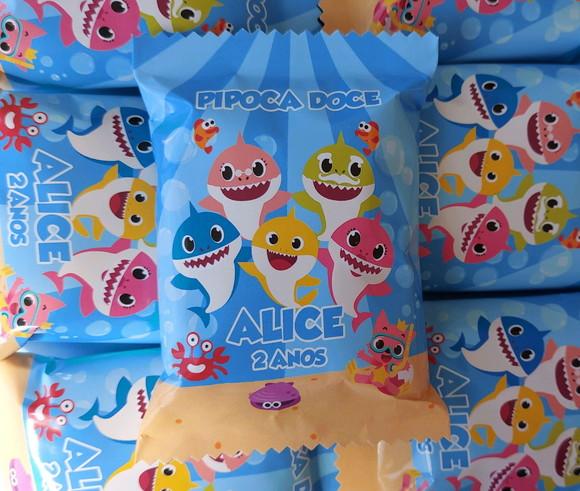 Pipoca Doce Baby Shark