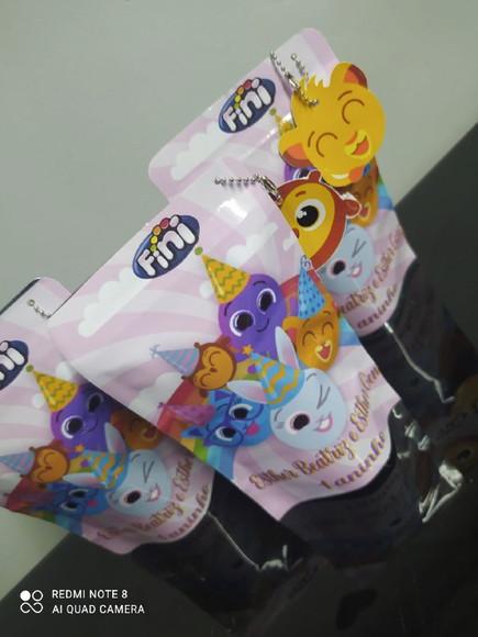 Saquinho Zip Lock com Balas Fini Bolofofos